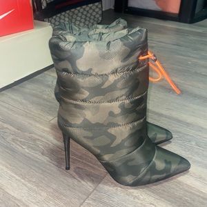 Steven Madden Army Fatugie Booties